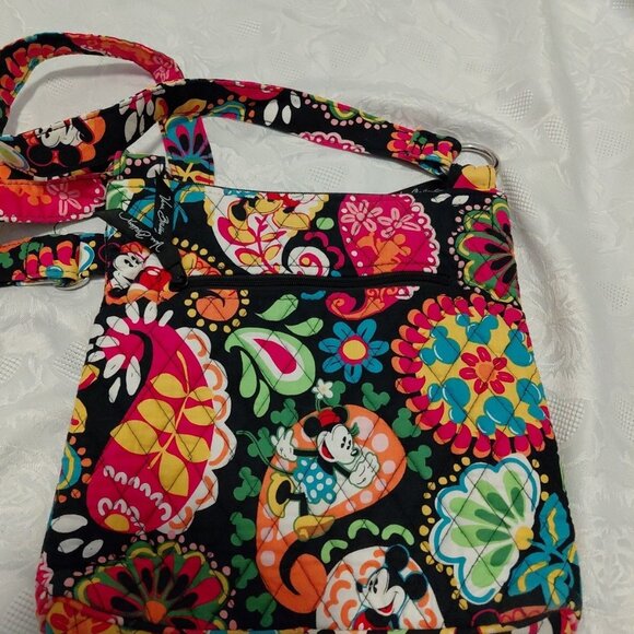 Vera Bradley Disney Parks Midnight Mickey Hipster Crossbody Bag Multicolor - Picture 7 of 12